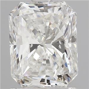 1.50ct H SI1 Very Good Cut Radiant Lab Grown Diamond