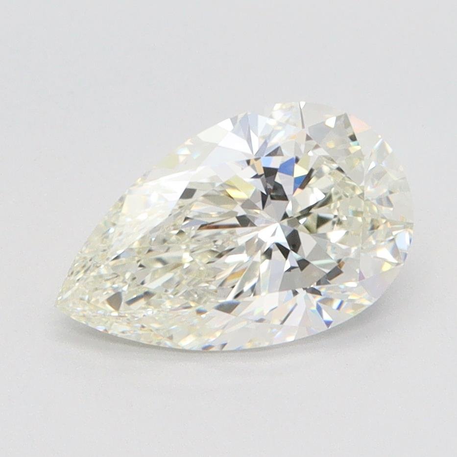 1.63ct H VVS2 Rare Carat Ideal Cut Pear Lab Grown Diamond