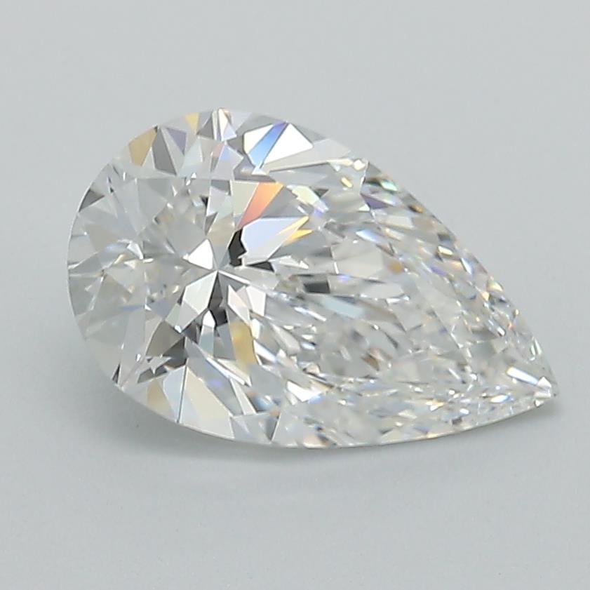 1.53ct E VS1 Rare Carat Ideal Cut Pear Lab Grown Diamond