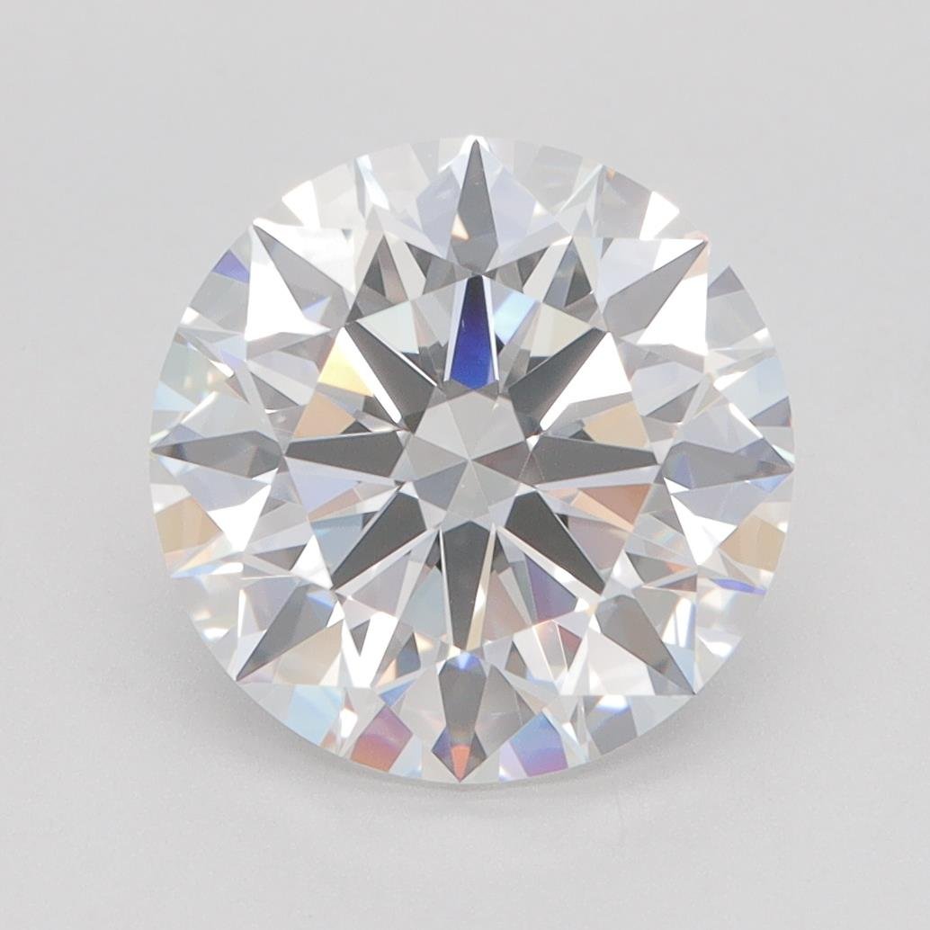 3.51ct F VVS2 Rare Carat Ideal Cut Round Lab Grown Diamond