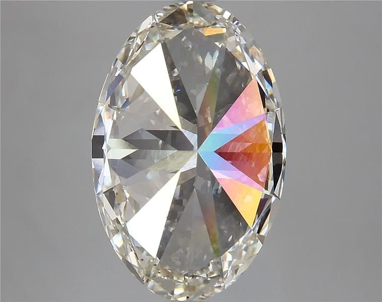 5.53ct I VS2 Rare Carat Ideal Cut Oval Lab Grown Diamond