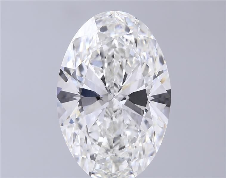 15.06ct F VS1 Rare Carat Ideal Cut Oval Lab Grown Diamond