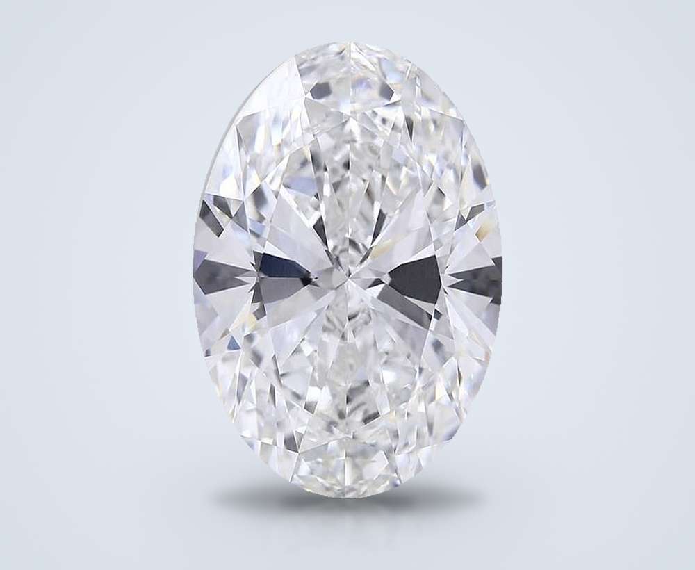 15.06 Carat Oval Lab Diamond