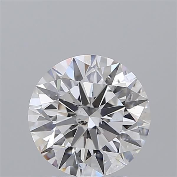 2.51ct E SI2 Rare Carat Ideal Cut Round Diamond