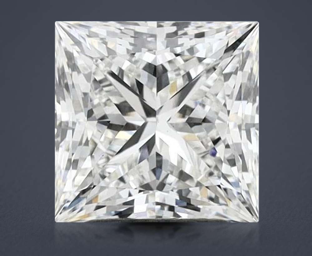 2.60 Carat Princess Lab Diamond