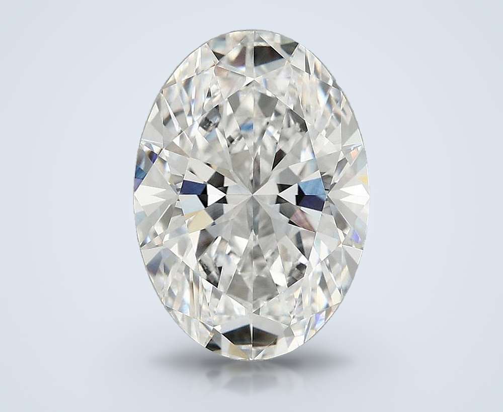 4.00 Carat Oval Lab Diamond
