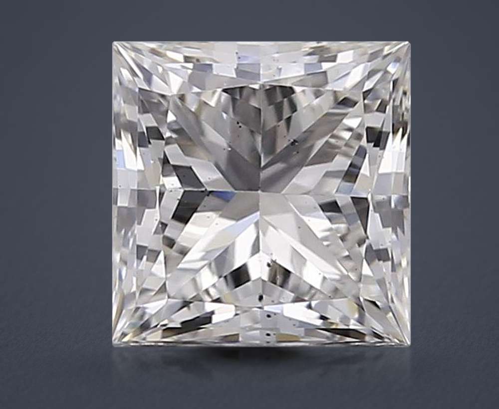 0.72 Carat Princess Lab Diamond