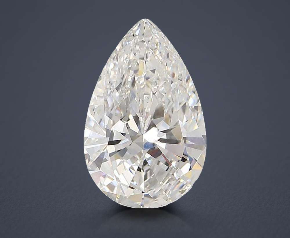3.01 Carat Pear Natural Diamond