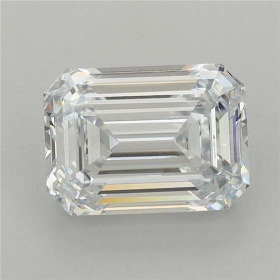 2.18ct G VS1 Rare Carat Ideal Cut Emerald Lab Grown Diamond