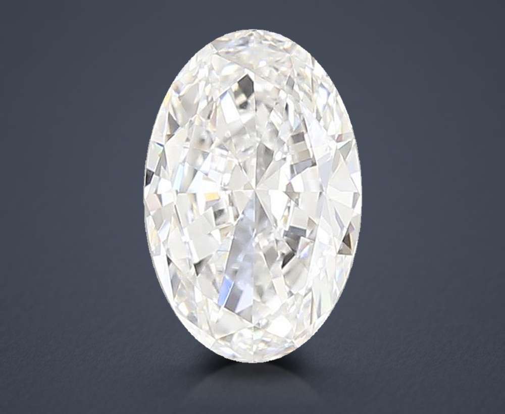 1.00 Carat Oval Lab Diamond