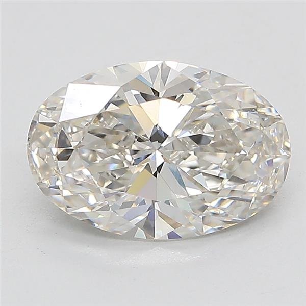 2.04ct G VVS2 Rare Carat Ideal Cut Oval Lab Grown Diamond