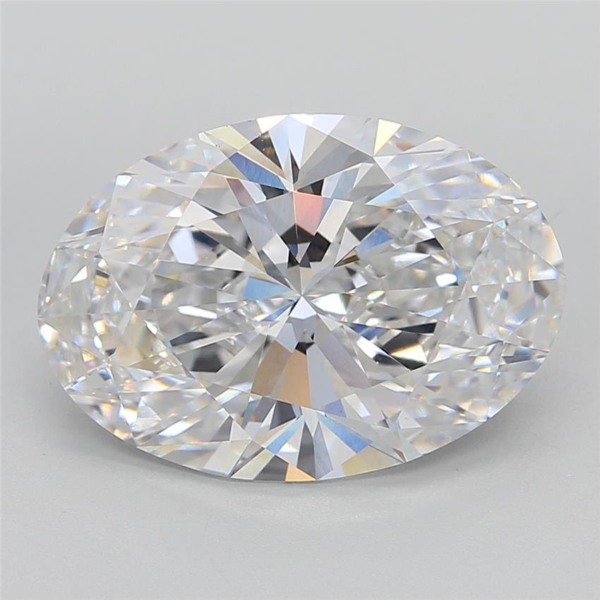 10.02ct E VS1 Rare Carat Ideal Cut Oval Lab Grown Diamond