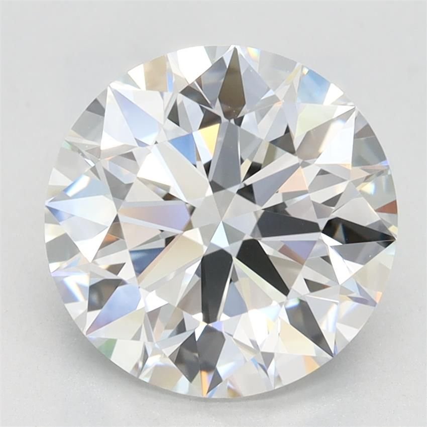 2.73ct D VVS1 Rare Carat Ideal Cut Round Lab Grown Diamond