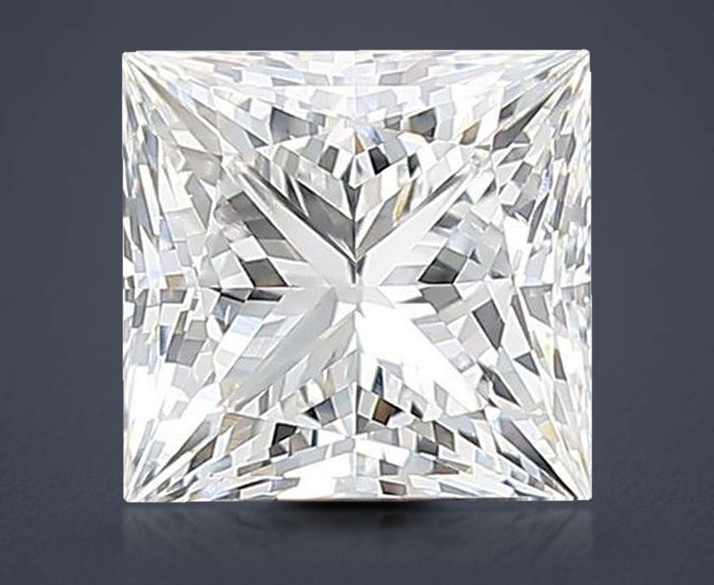 2.00 Carat Princess Lab Diamond