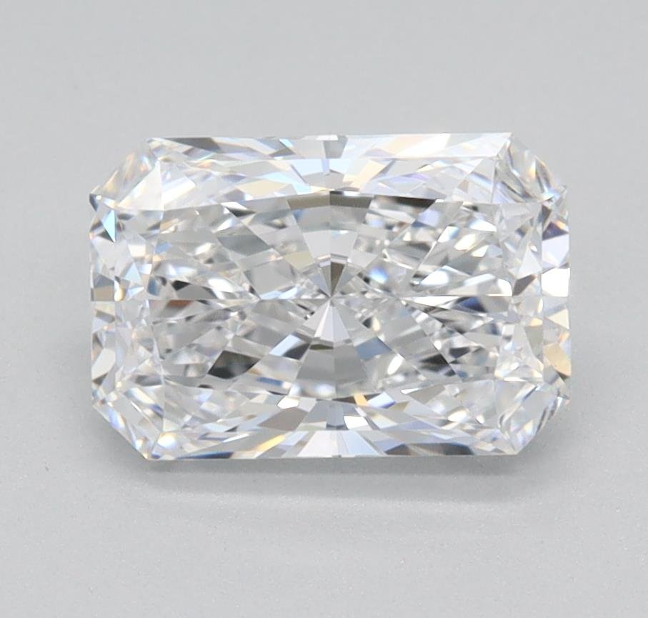 1.08ct D VVS2 Rare Carat Ideal Cut Radiant Lab Grown Diamond