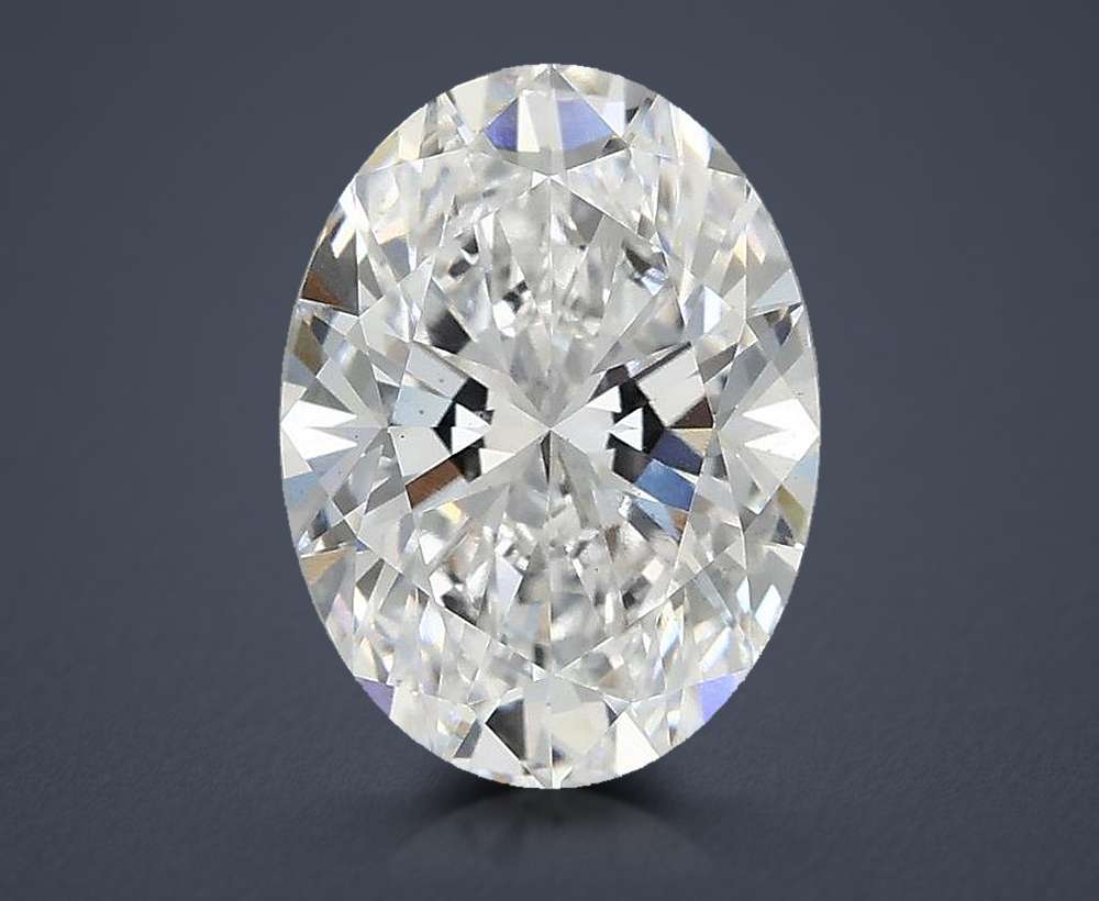 2.58 Carat Oval Lab Diamond