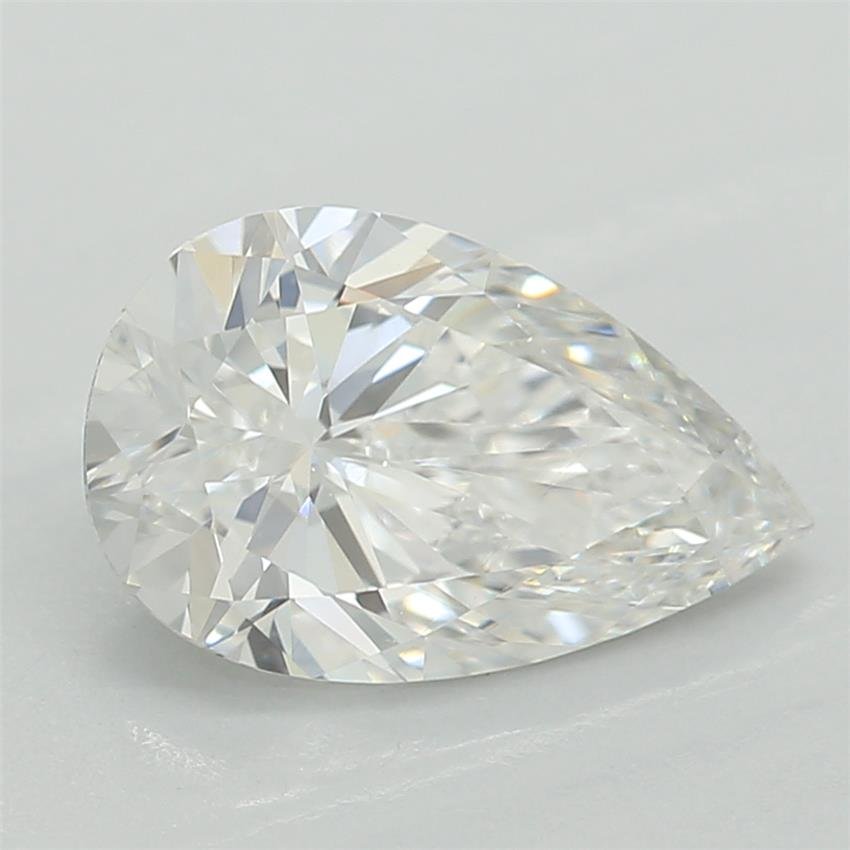 0.93ct D VS1 Rare Carat Ideal Cut Pear Lab Grown Diamond
