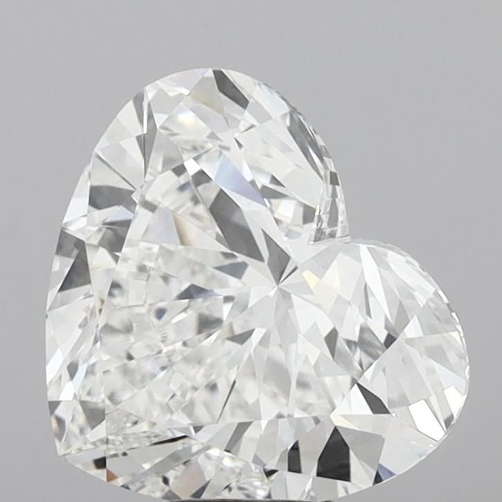 8.06ct E VVS2 Rare Carat Ideal Cut Heart Lab Grown Diamond