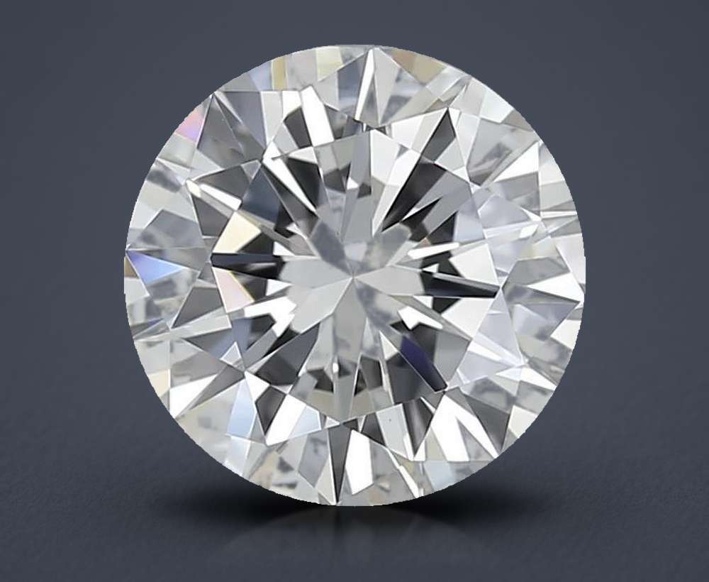 0.70 Carat Round Natural Diamond