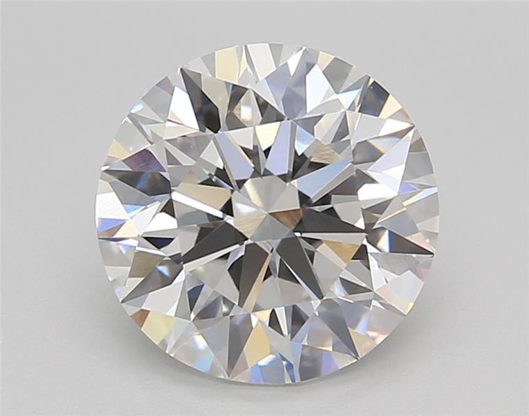 3.02ct F VVS2 Rare Carat Ideal Cut Round Lab Grown Diamond