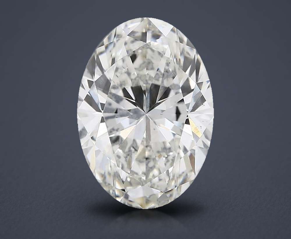 3.83 Carat Oval Lab Diamond