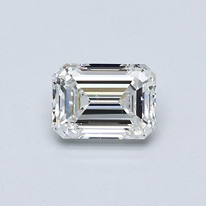 0.44ct F VS2 Rare Carat Ideal Cut Emerald Diamond