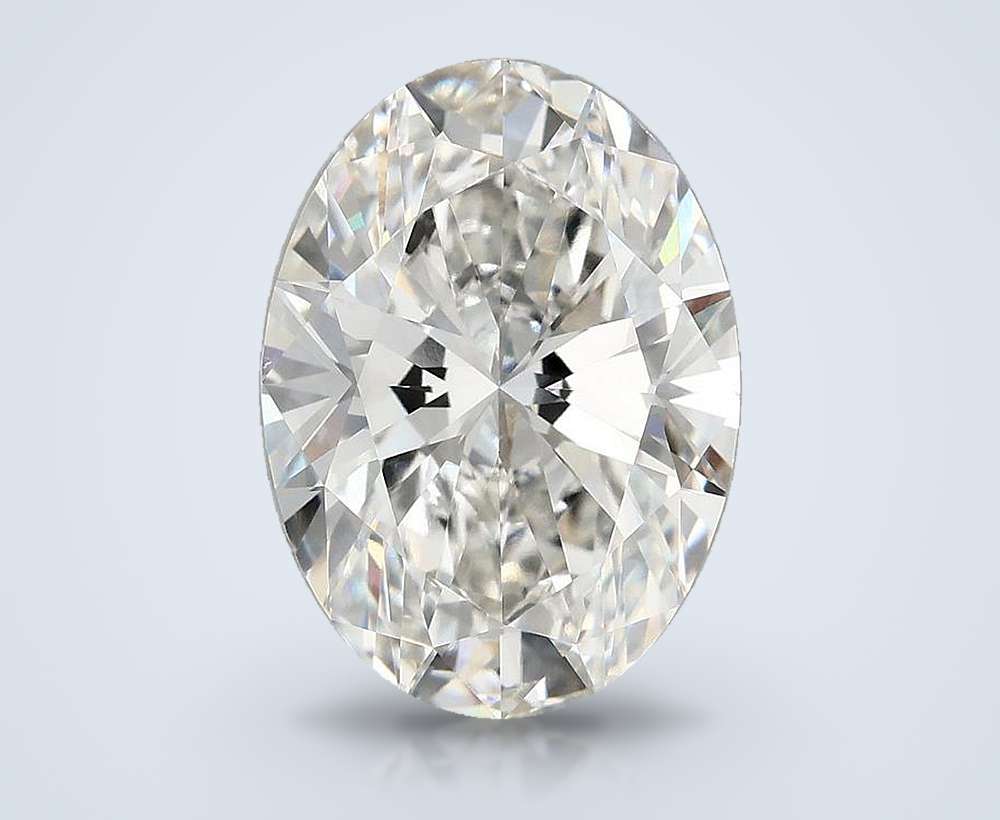 6.02 Carat Oval Lab Diamond