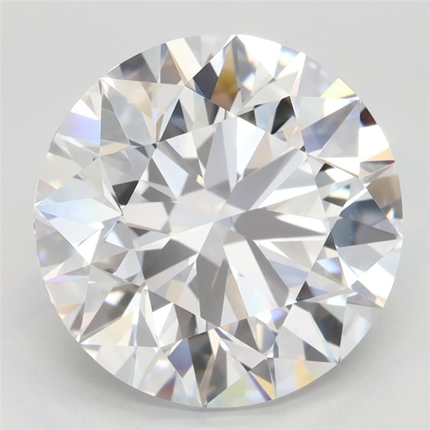 5.01ct D VVS1 Rare Carat Ideal Cut Round Lab Grown Diamond