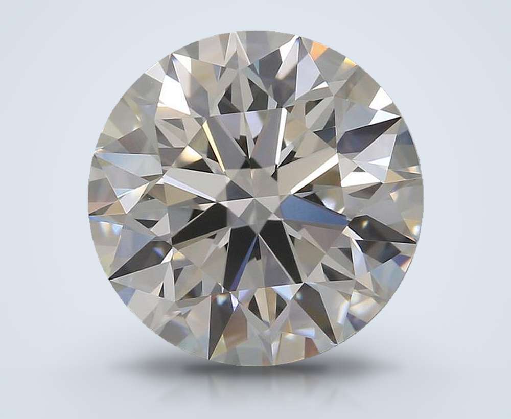 3.08 Carat Round Lab Diamond