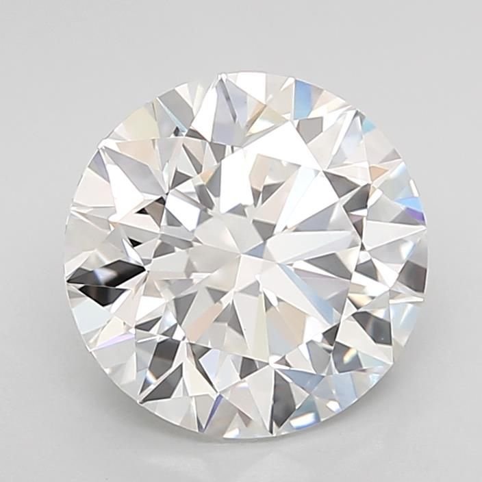 3.23ct F VVS2 Rare Carat Ideal Cut Round Lab Grown Diamond