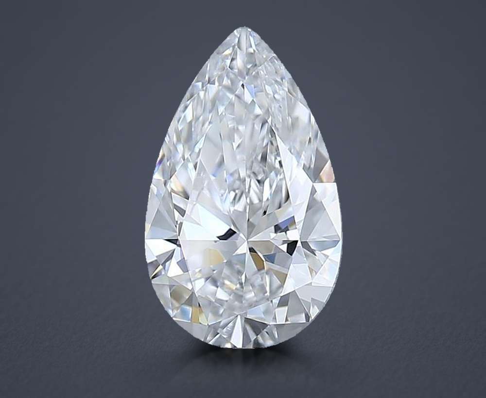 1.41 Carat Pear Lab Diamond