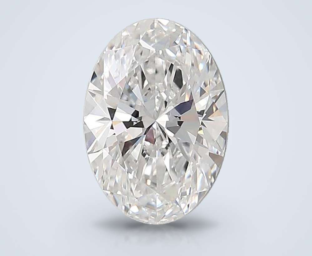 4.12 Carat Oval Lab Diamond