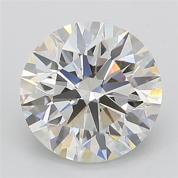 2.73ct E VS1 Rare Carat Ideal Cut Round Lab Grown Diamond