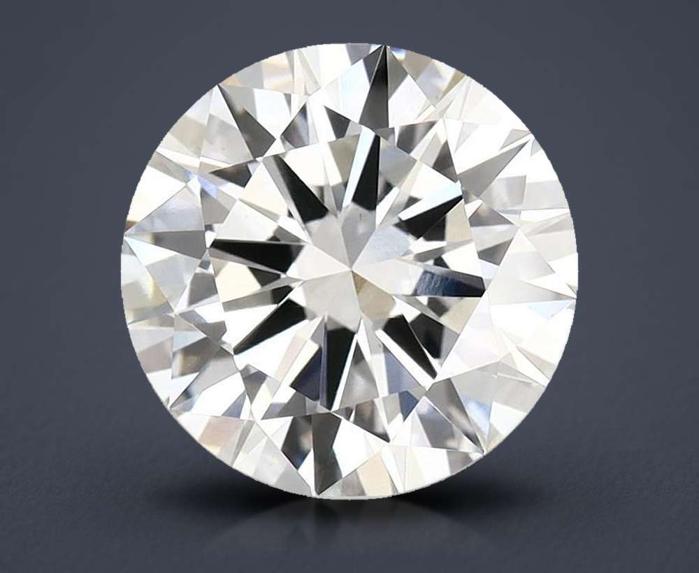 3.65 Carat Round Lab Diamond