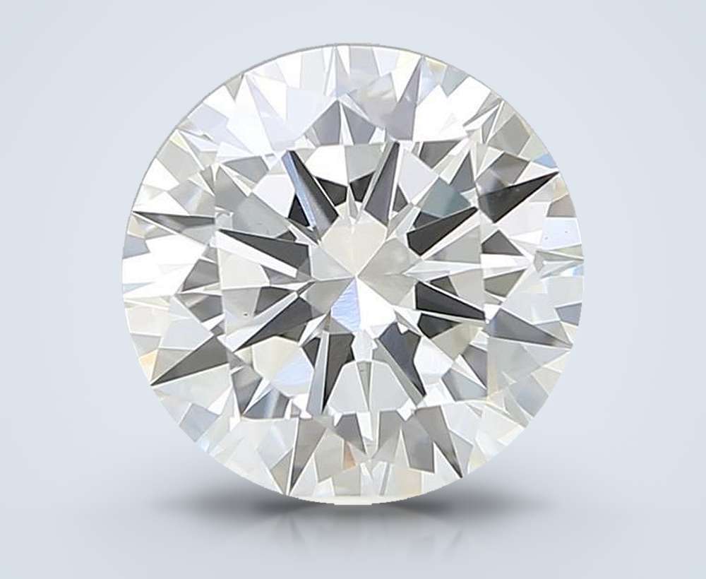 4.33 Carat Round Lab Diamond