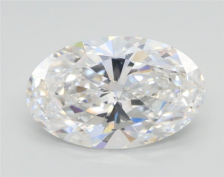 2.02ct D VS1 Very Good Cut Oval Lab Grown Diamond