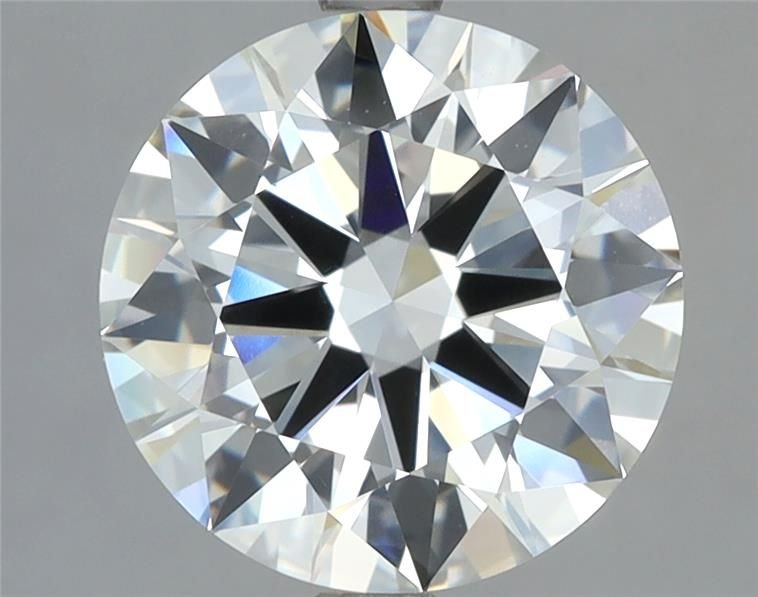 2.52ct K IF Rare Carat Ideal Cut Round Diamond