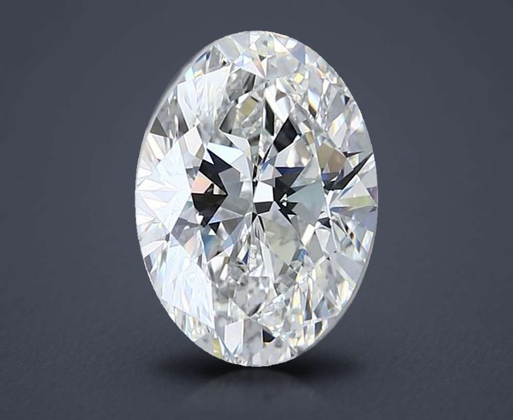 2.50 Carat Oval Natural Diamond