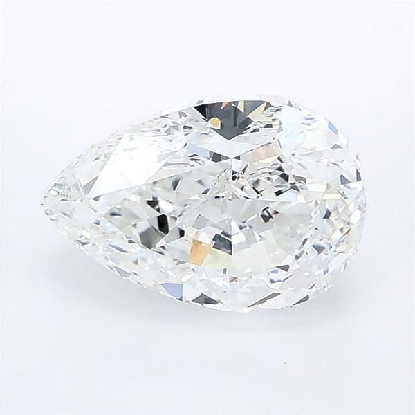 2.42ct E VS1 Very Good Cut Pear Lab Grown Diamond