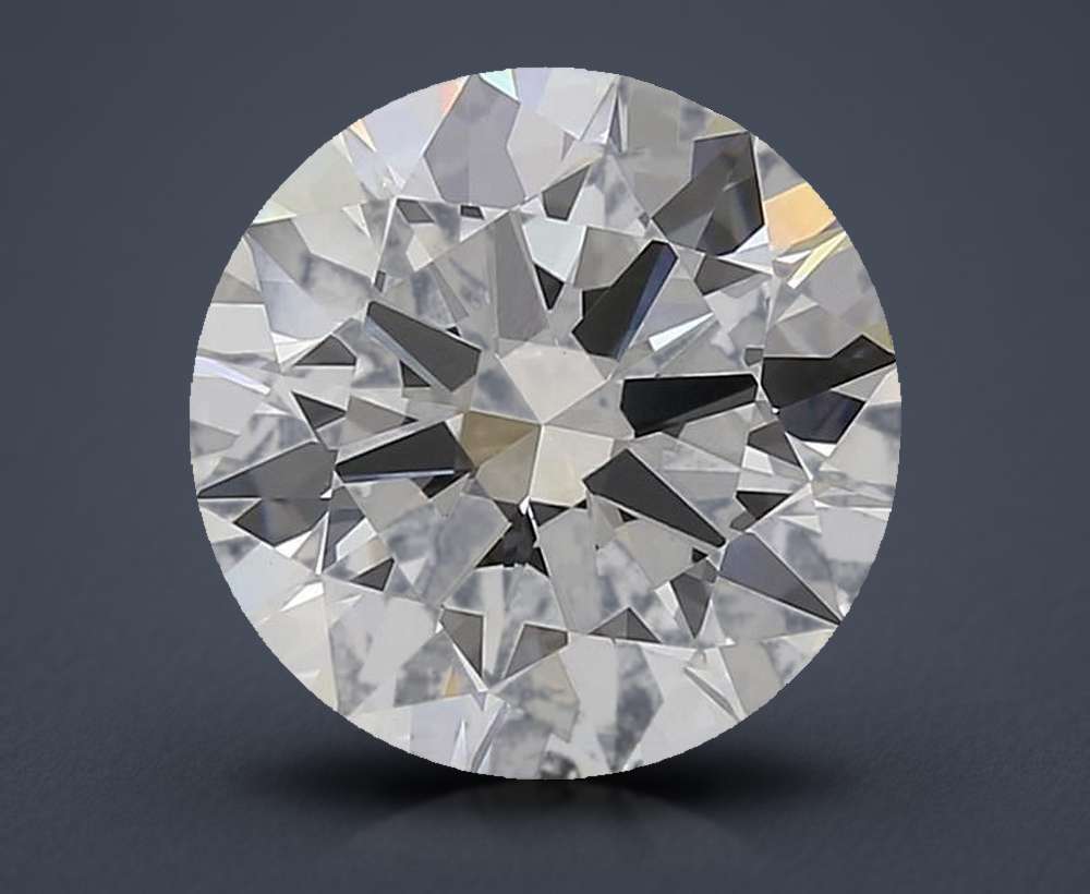 4.45 Carat Round Lab Diamond
