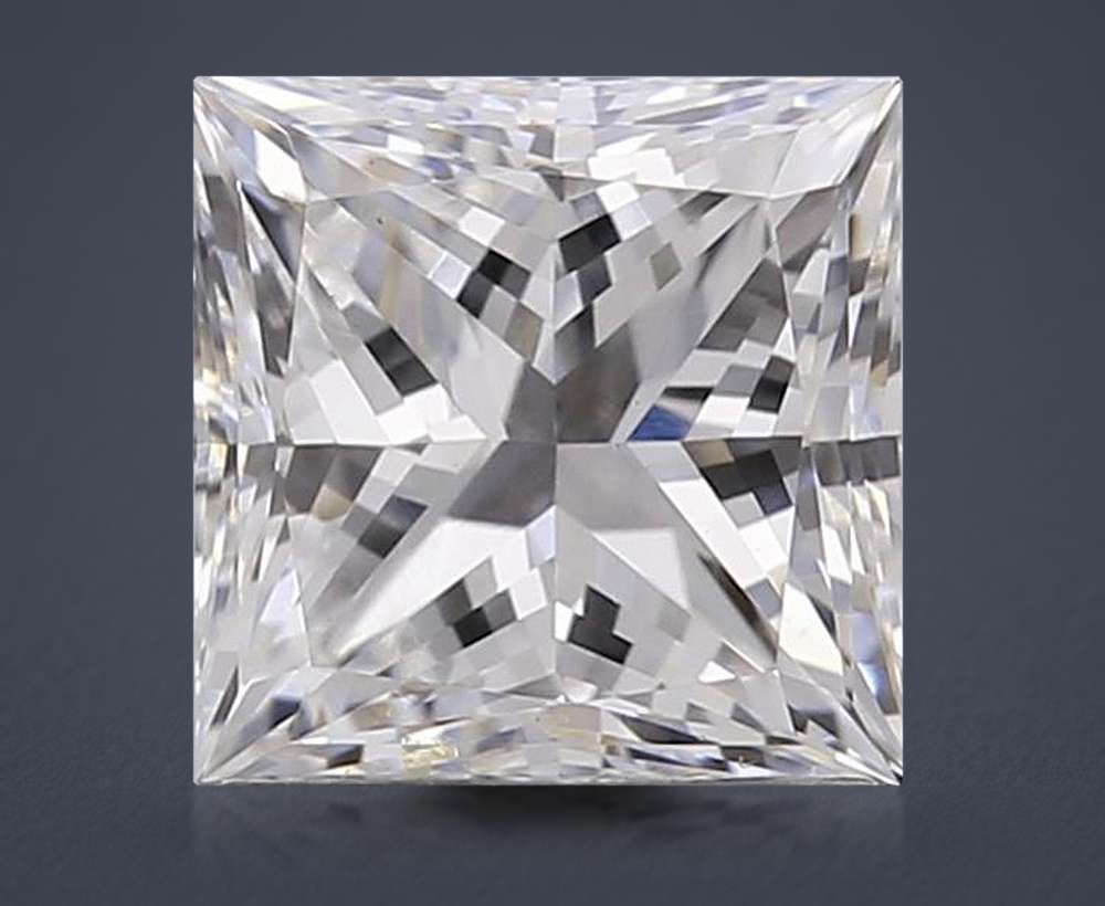 0.87 Carat Princess Lab Diamond