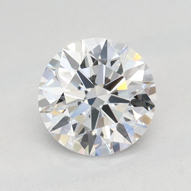 0.64ct D VVS2 Rare Carat Ideal Cut Round Lab Grown Diamond