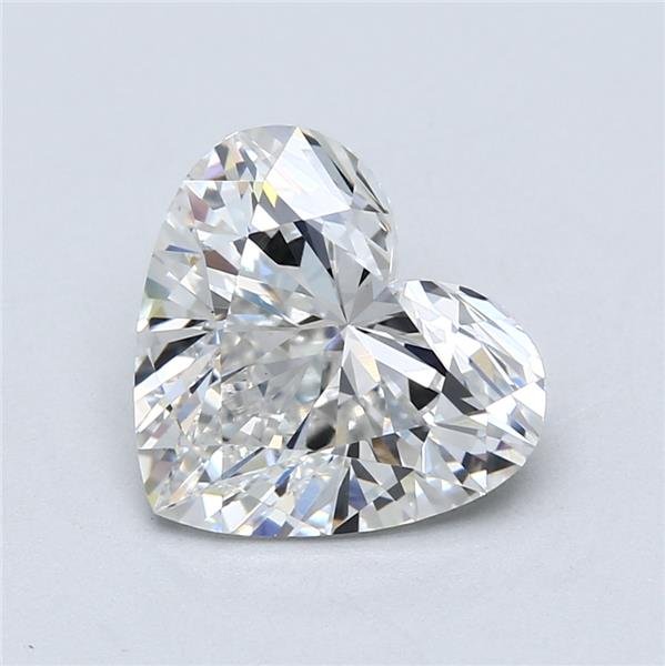 3.50ct F VVS2 Rare Carat Ideal Cut Heart Lab Grown Diamond