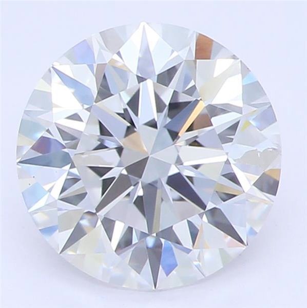 1.54ct F SI2 Rare Carat Ideal Cut Round Lab Grown Diamond