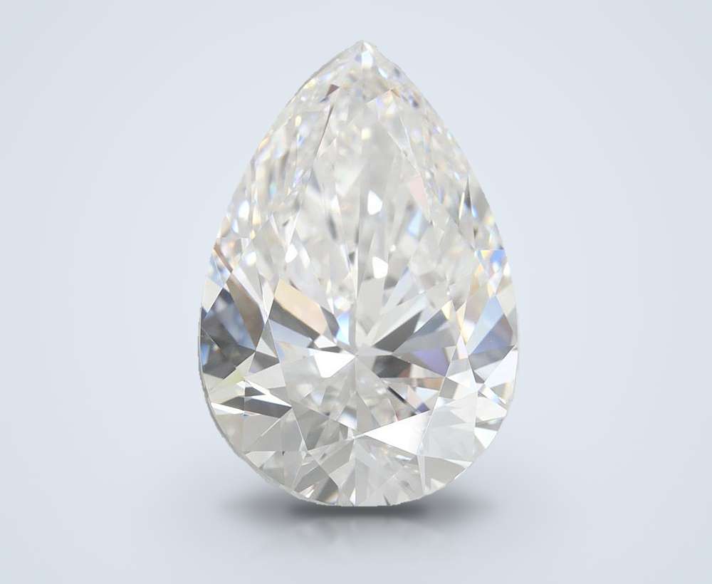 6.19 Carat Pear Lab Diamond