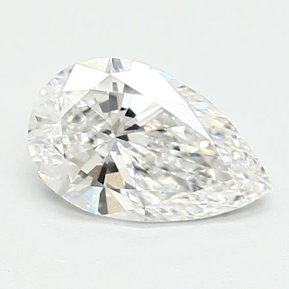 0.81ct D VVS2 Rare Carat Ideal Cut Pear Lab Grown Diamond