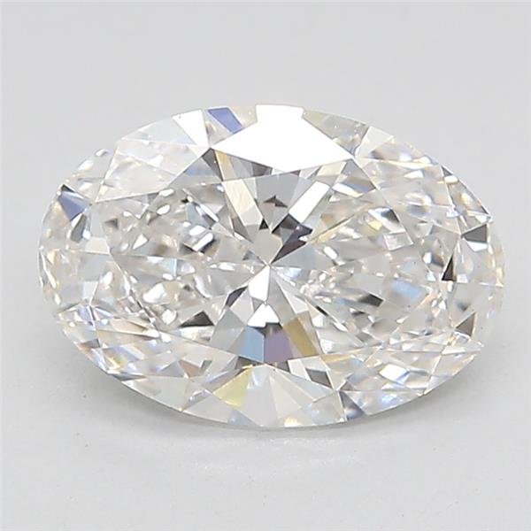 1.68ct F VS1 Rare Carat Ideal Cut Oval Lab Grown Diamond