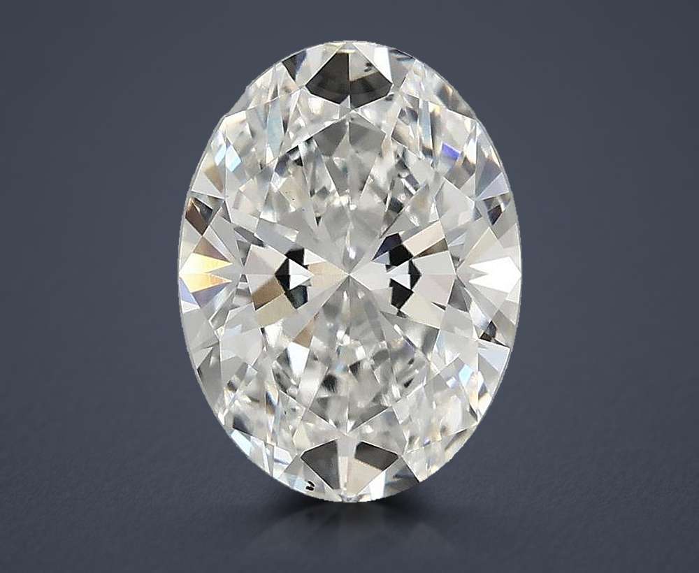 2.52 Carat Oval Lab Diamond