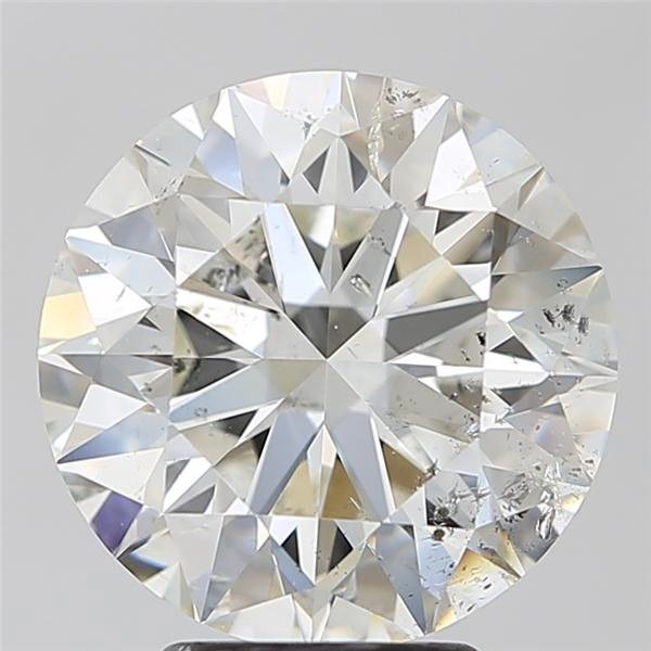 4.56ct H SI2 Excellent Cut Round Diamond