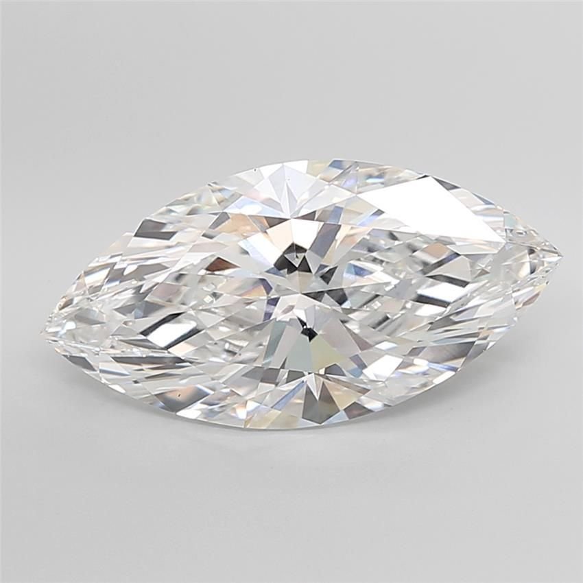 9.03ct E VVS2 Rare Carat Ideal Cut Marquise Lab Grown Diamond